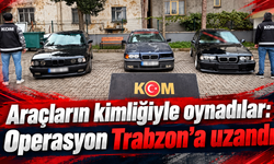 Trabzon dahil 4 ilde 6 araca el konuldu