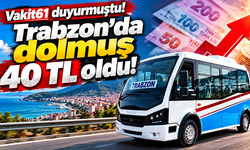 Trabzon'da ulaşımda yeni fiyatlar! 19 Ekim'e dikkat
