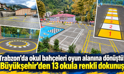 Trabzon'da çocukların yüzünü güldüren çalışma!