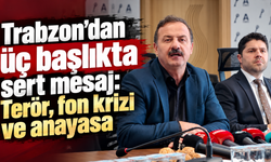 Trabzon’da konuştu,iktidarı üç cepheden eleştirdi