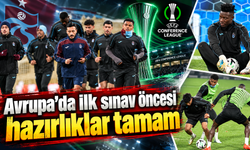 KuPS maçı öncesi son prova tamam
