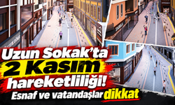 Trabzon Uzun Sokak'ta yenileme çalışmaları 2 Kasım'da