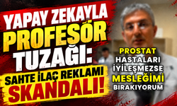 Profesörün görüntüsünü yapay zekayla değiştirdiler!
