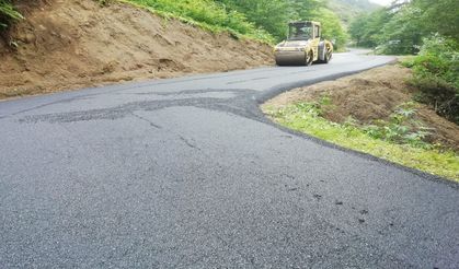 Kozluca asfaltla buluştu