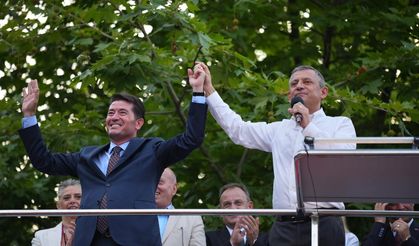 Ahmet Kaya’dan Miting Teşekkürü