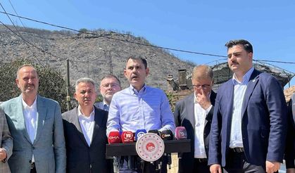Bakan Murat Kurum: "Yaraları birlikte saracağız"