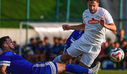 Erzurumspor FK, Rizespor’u hazırlık maçında 1-0 mağlup etti