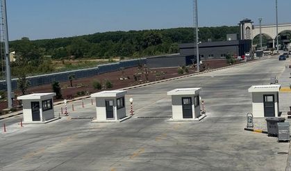 İpsala Gümrük Kapısı’na 4 yeni peron konuldu