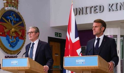 Macron: "Paris’te, Londra’da seslerimizi birleştirmemiz ve Filistin Devleti’ni tanımamız gerekiyor"