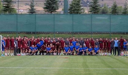 Trabzonspor’un Erzurum kampı tamamlandı
