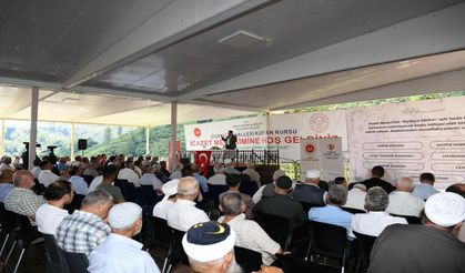 Başkan Genç, Arsin’de düzenlenen icazet töreninde konuştu