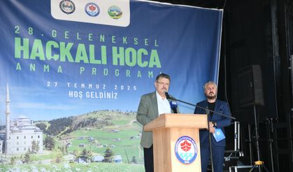 Haçkalı Baba dualarla anıldı