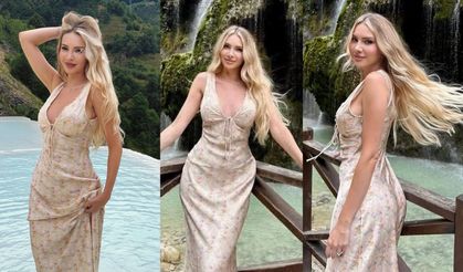 Ünlü sanatçı Otilia, Giresun’a hayran kaldı