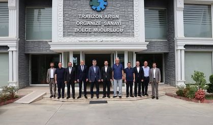 AK Parti Trabzon Milletvekili Yılmaz Büyükaydın’dan Arsin OSB ve Sanayi Ziyaretleri