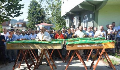 Ordu’da patpat kazasında ölen aynı aileden 4 kişi toprağa verildi