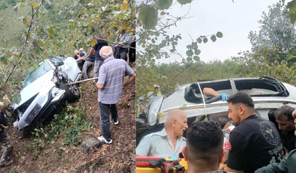 Şenlik köyünde feci kaza: 1 ölü, 2 yaralı
