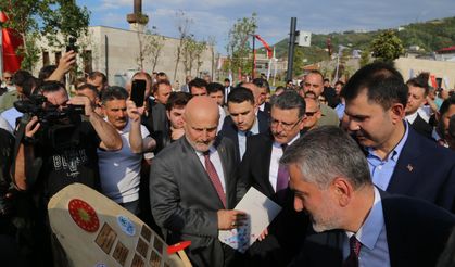 Çarşıbaşı Millet Bahçesi hizmete açıldı