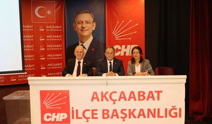 CHP Akçaabat İlçe Kongresi tamamlandı
