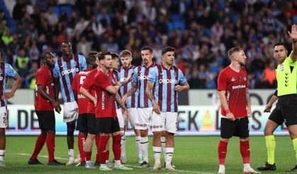 Trendyol Süper Lig: Trabzonspor: 1 - Gaziantep FK: 1 (Maç sonucu)