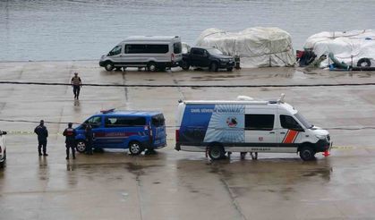 Çarşıbaşı'nda bulunan insansız deniz aracını imha etme çalışmaları başladı
