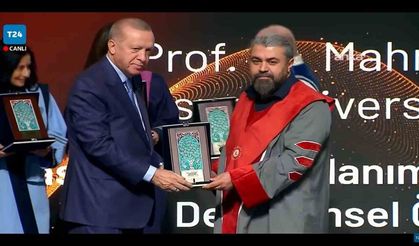Cumhurbaşkanı Erdoğan’dan SAMÜ’ye YÖK 2025 Üstün Başarı Ödülü