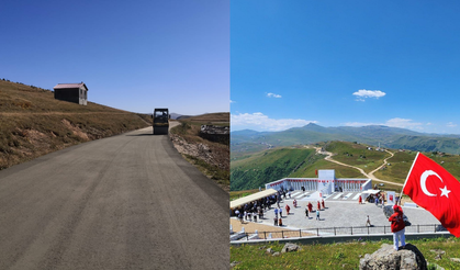 Büyükşehir ekipleri Harmantepe yolunda hummalı çalışma yürütüyor
