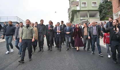 Başkan Genç,çalışmaları yerinde incelemeyi sürdürüyor
