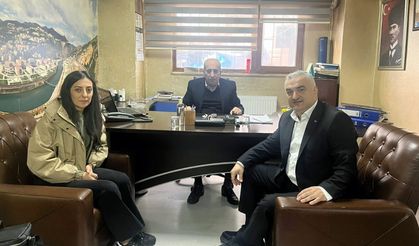 Trabzon Artvinliler Derneği Başkanı Ahmet Külekçi’den AGC Başkanı Zeki Alkan’a ziyaret