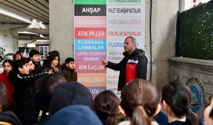 Geri dönüşüm ve sıfır atık bilinci,öğrencilere aşılanıyor