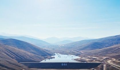 Bayburt’taki Yelpınar Göleti’nde su tutulmaya başlandı