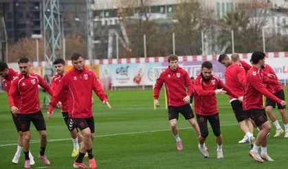 Samsunspor, AEK maçı hazırlıklarını tamamladı