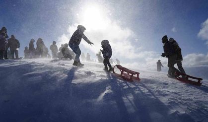 Zigana Gümüşkayak'ta hafta sonu yoğunluğu yaşandı