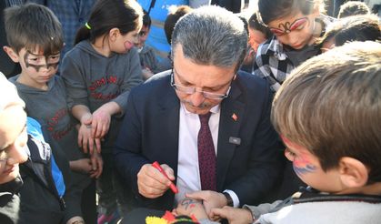 Büyükşehir Şalpazarı'nda öğrencileri sevindirdi