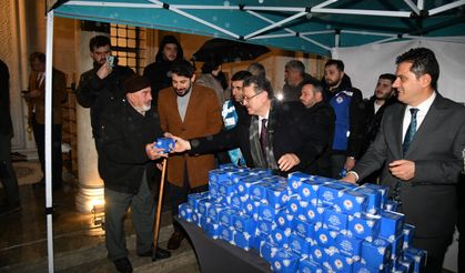 Başkan Genç'ten Regaip Kandili'nde ikram