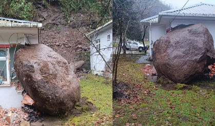 TİSKİ’ye ait su arıtma tesisinde heyelan