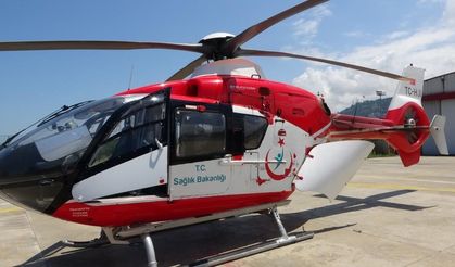 Ambulans helikopter geçen yıl 299 hasta için havalandı
