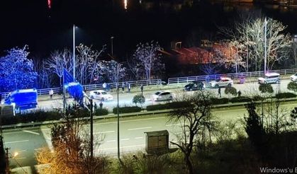 Kaza sonrası kavgaya tutuştular