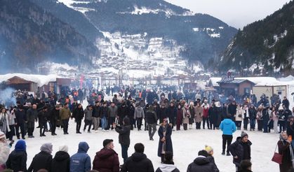 Kış Festivali renkli görüntüler
