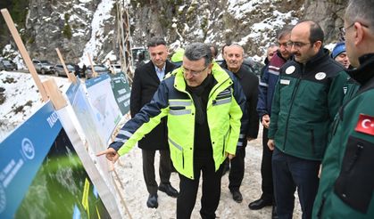 Başkan Genç ve DSİ Genel Müdürü Akif Balta'dan Karakaya Barajı incelemesi