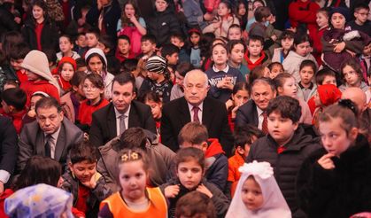 Camiler çocuklarla şenlendi