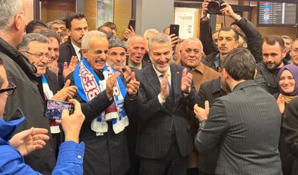 Bakan Abdulkadir Uraloğlu’na Trabzon’da coşkulu karşılama