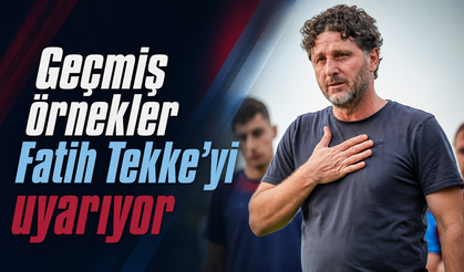 Fatih Tekke’nin önünde kritik 9 maç