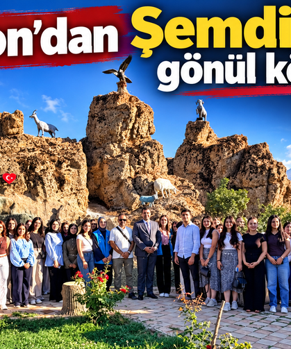 Trabzonlu gençlerden Şemdinli’ye anlamlı ziyaret