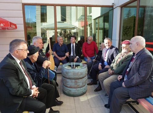 Yaşlı bakım ve rehabilitasyon merkezi’nin çalışmaları devam ediyor.