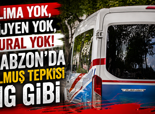 Ayakta yolcu,açık kapı,çalışmayan klima! Trabzon'da tepki yağıyor
