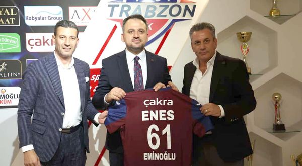 Gençlik ve Spor Bakan Yardımcısı Enes Eminoğlu’ndan 1461 Trabzon FK’ya ziyaret