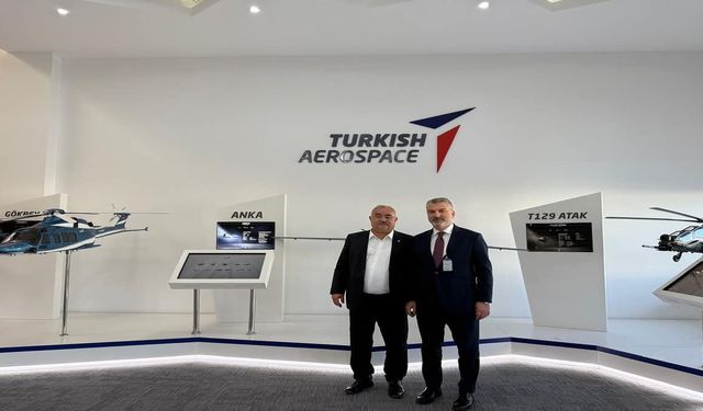 AK Parti Trabzon İl Başkanı Dr.Sezgin Mumcu'dan TUSAŞ Ziyareti