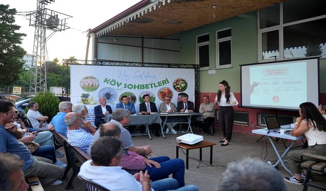 BAŞKAN KAYA, Köy Sohbetlerinde ‘ÜRETİM ÇAĞRISI’ Yaptı