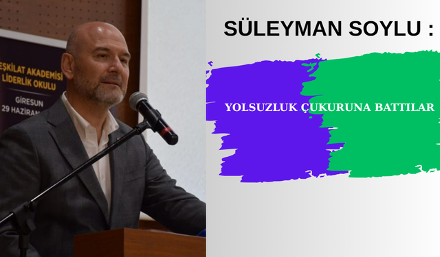 Soylu : "Teşkilat Akademisi Liderlik Okulu" eğitim programında konuştu.