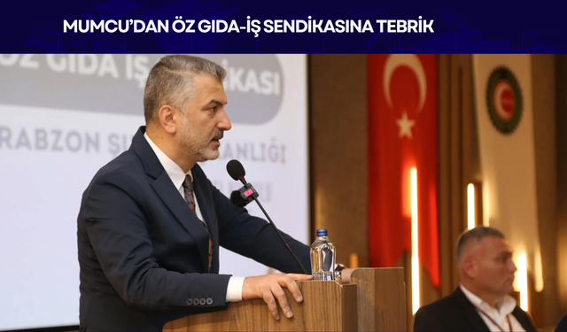 AK Parti Trabzon İl Başkanı Dr.Sezgin Mumcu : Hacıosmanoğlu'na başarılar diledi